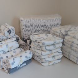Millie Moon Baby Diapers, Size 2