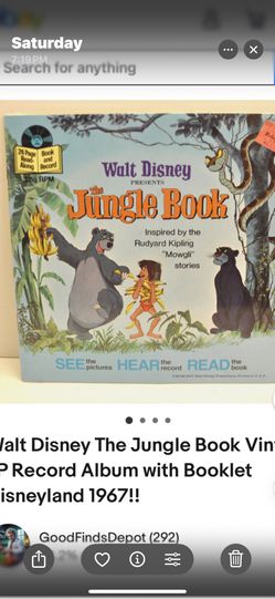 Jungle Book Record Album
