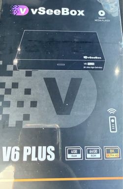 vSeeBox V6 Plus 8K Smart Media Player