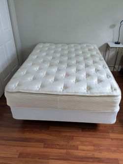 Full Size Mattress, Boxspring & Frame