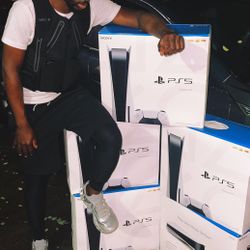 PS5 PlayStation 5 825 Gig With Disc, Games, Camera And Extra Controller 