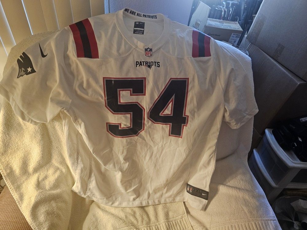 Dont'a Hightower #54 New England Patriots 3XL Men's Jersey 