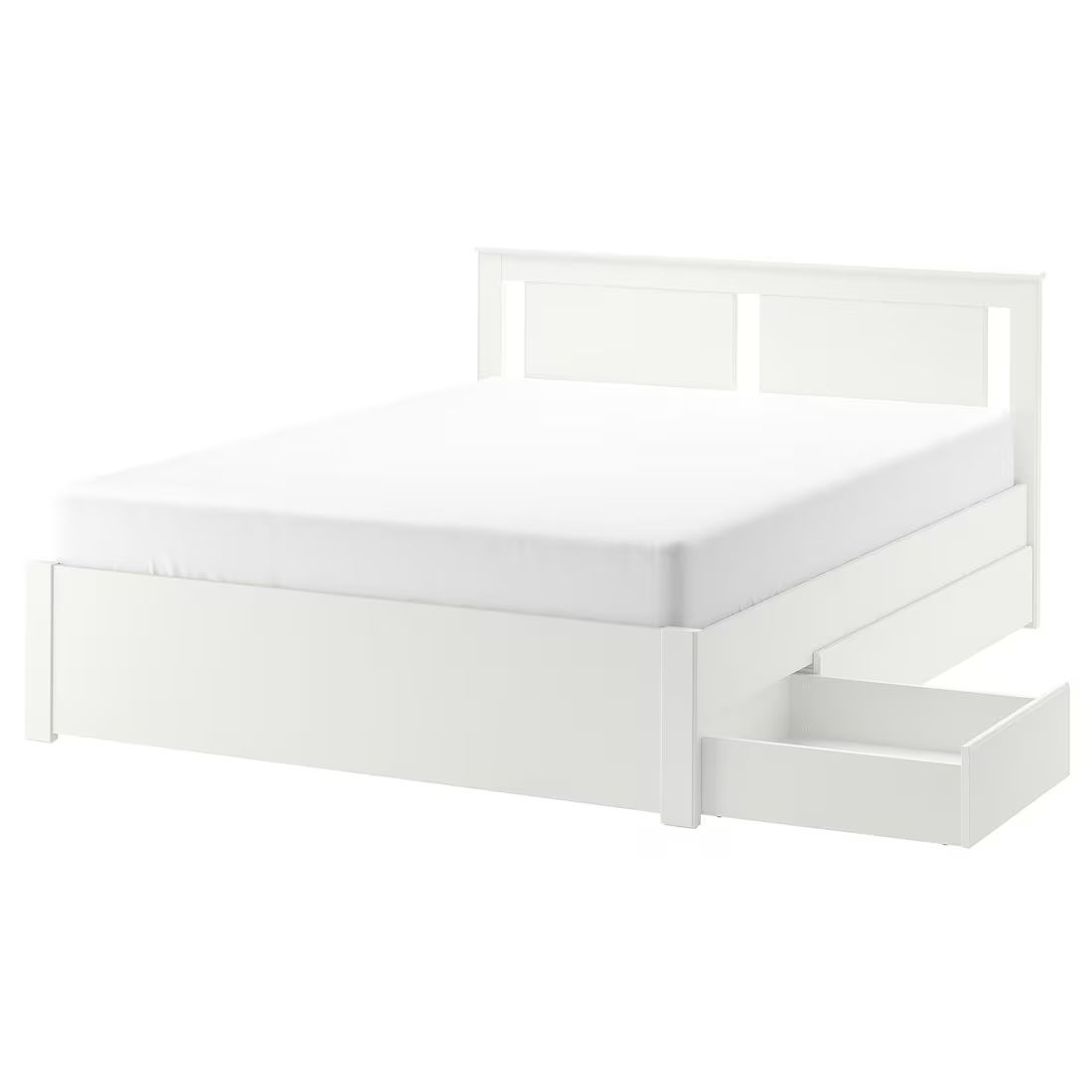 IKEA SONGESAND Queen Size Bed With Storage  (Retail Price $500)