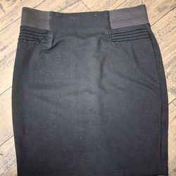 Sapphire Red Womens Pencil Skirt, Black Size XL