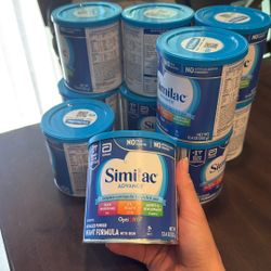 10 Similac Advance 12.4 Oz Baby Infant Formula 