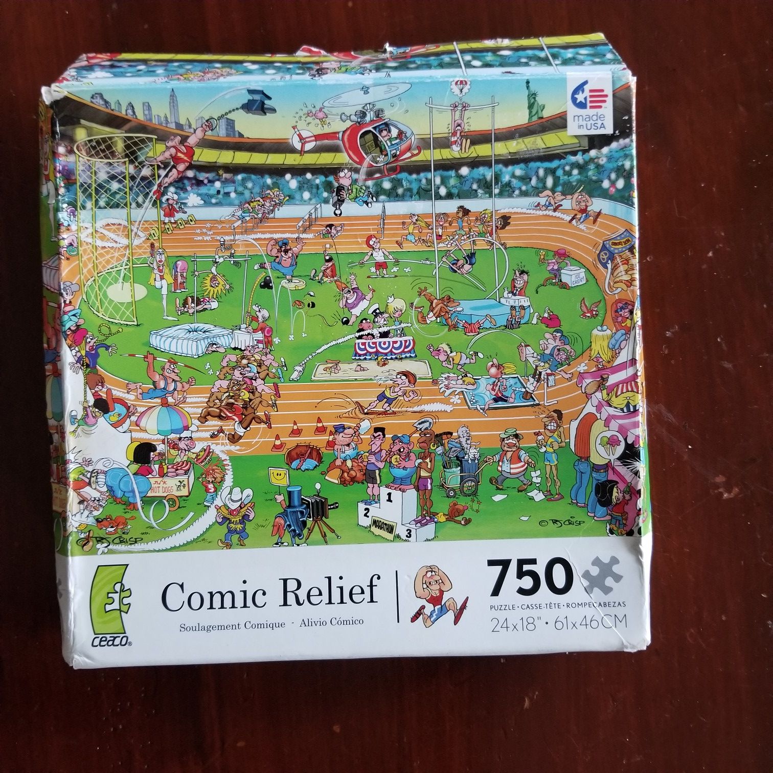 Comic Relief puzzle 750 pieces