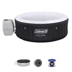 Coleman Inflatable 4 Person Hot Tub Jacuzzi 120 Volt