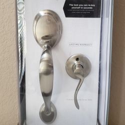 Kwikset Satin Nickel Front Door Lock