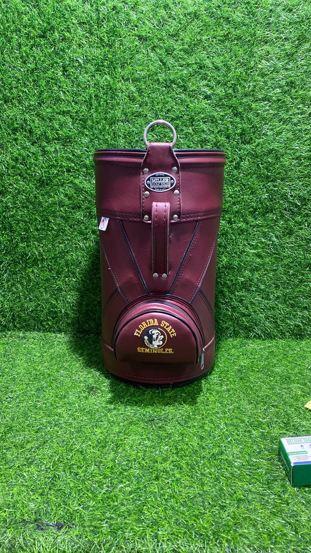 Florida State Seminoles Leather Den Caddy