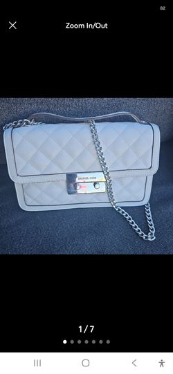 Michael Kors quilted white bag