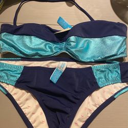 Victorias Secret Pink Blue Bathing suit