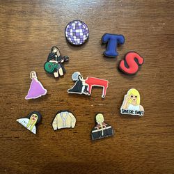Set of 10 Taylor Swift Croc Charms