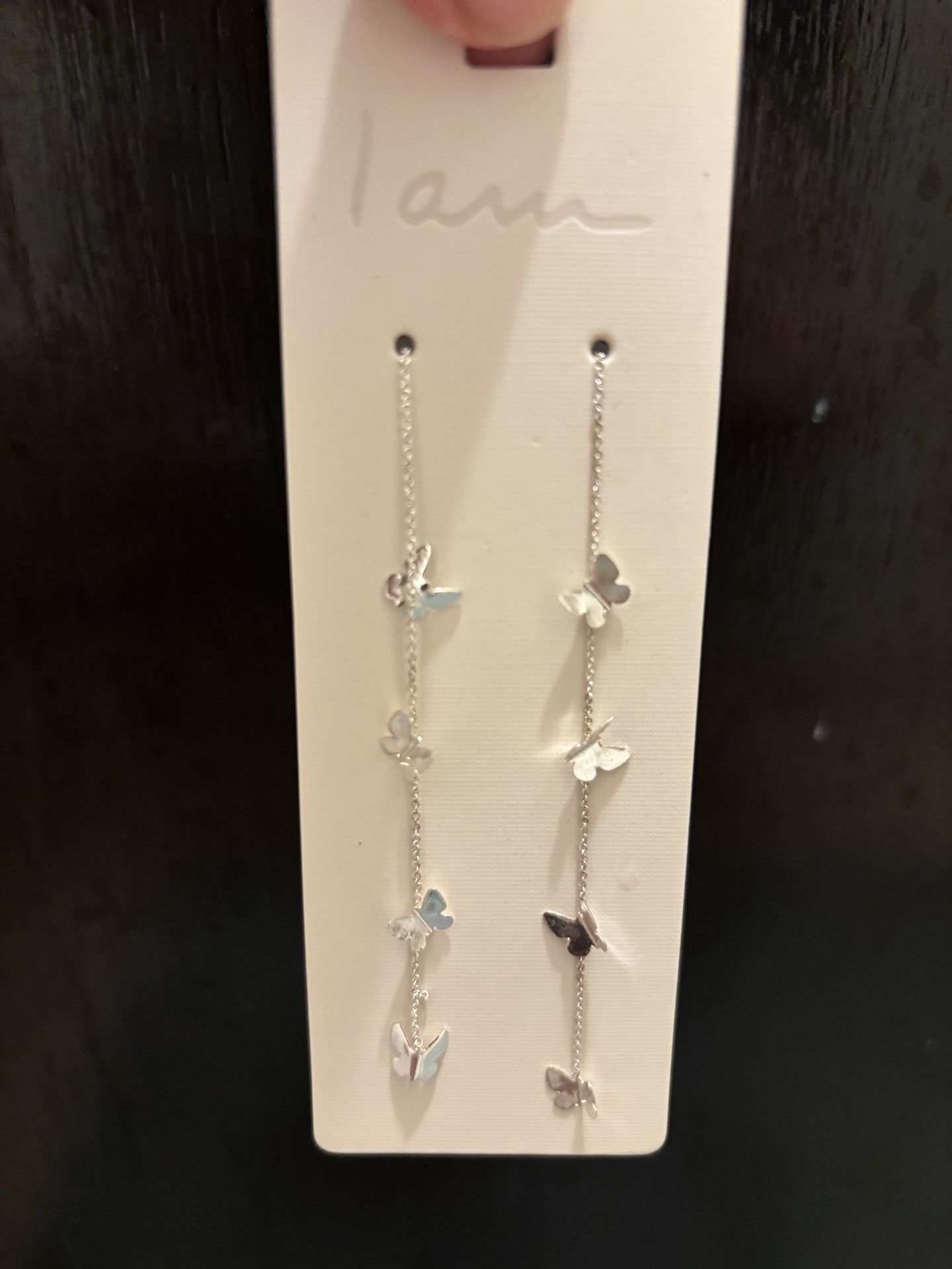 Dangly Butterfly Earrings