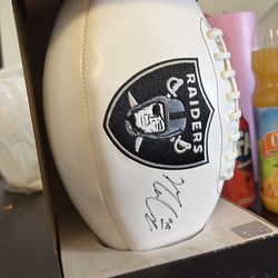 Got a signed autograph from maxx Crosby