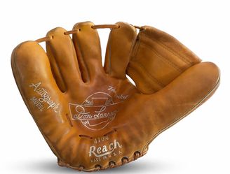Baseball Glove - 1950s Reach Don Larsen Autograph Model