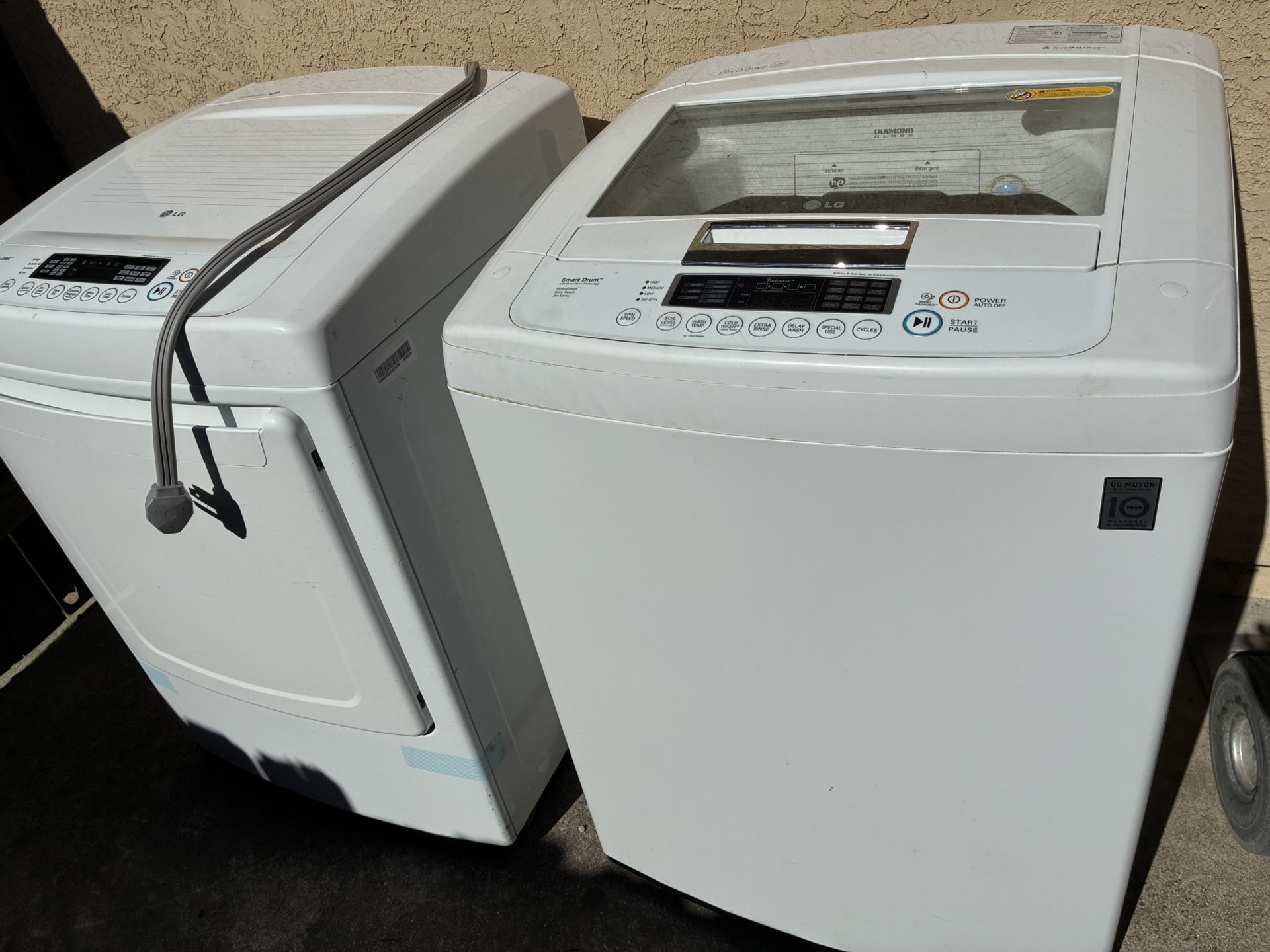LG Washer and dryer
