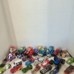 Cars Hot wheels Toy Story Tonka Super Hero Bob The Builder Thomas 28 Total 