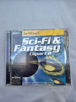Sci-Fi & Fantasy Clipart 2 CD 1999 — 900+ images