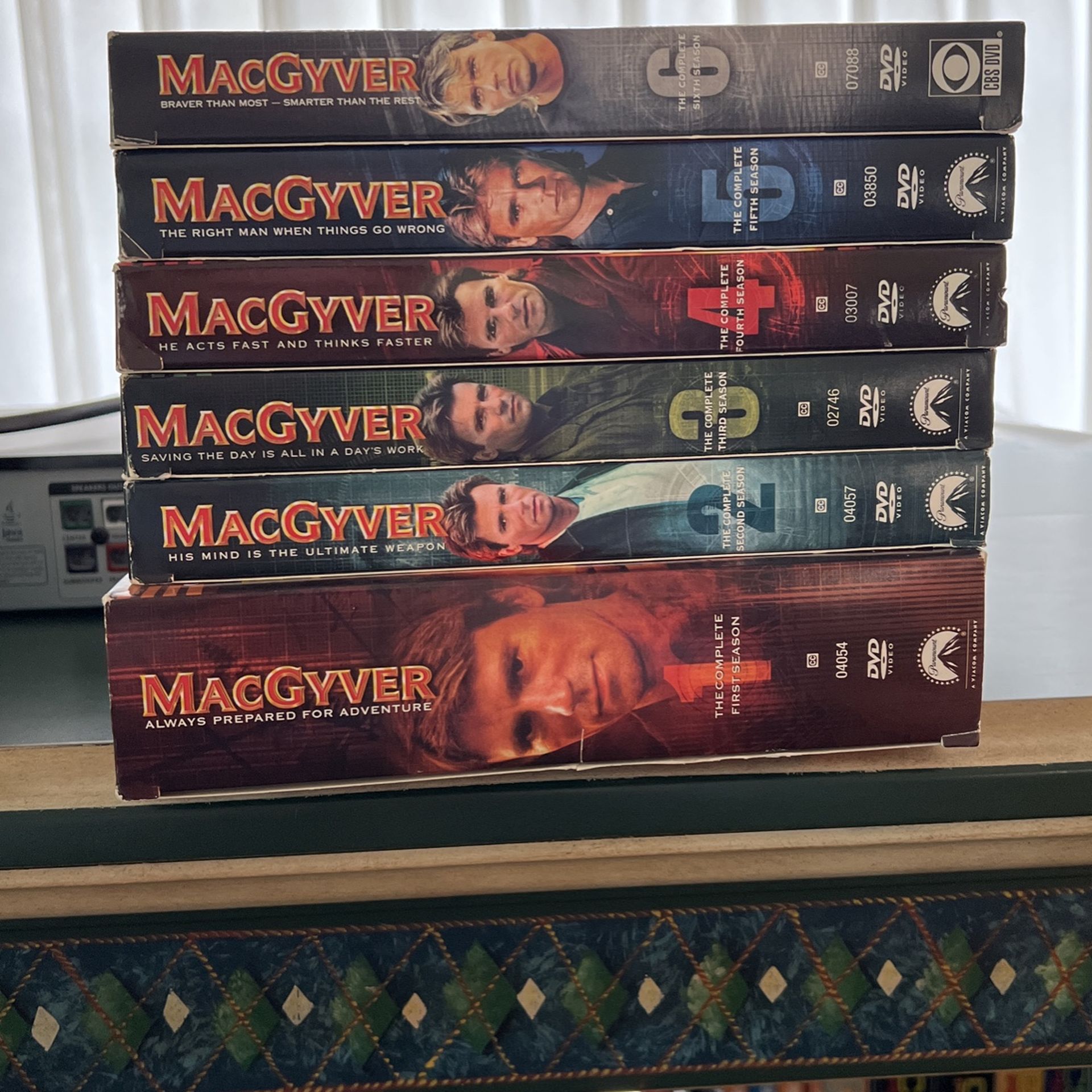 Macgyver Season 1-6 DVD