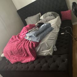 Queen size bed frame ONLY 