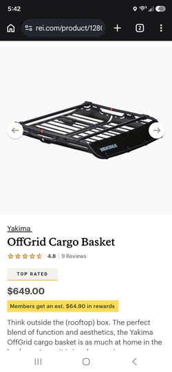 Yakima Offgrid Roof Rack Cargo Medium