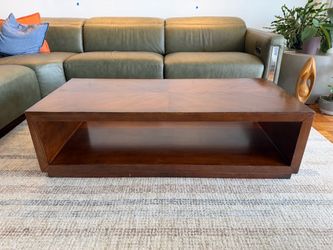 Gorgeous Wood Coffee Table $225: Dimensions 54” inches long X 24” wide X 16” high