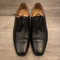 Santino Luciano Kids Piero Black Dress Shoes Size 6 