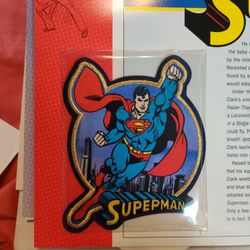 2007 Willabee & Ward DC Superman Patch