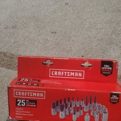 Craftman 25pc Sae/metric Set