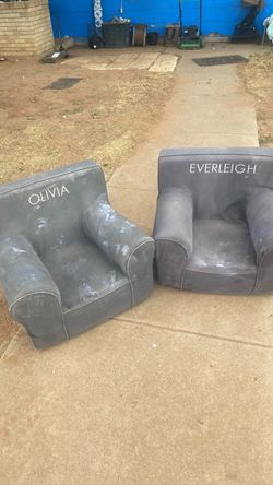 Personalized Kids Foam Chairs – Set of 2
