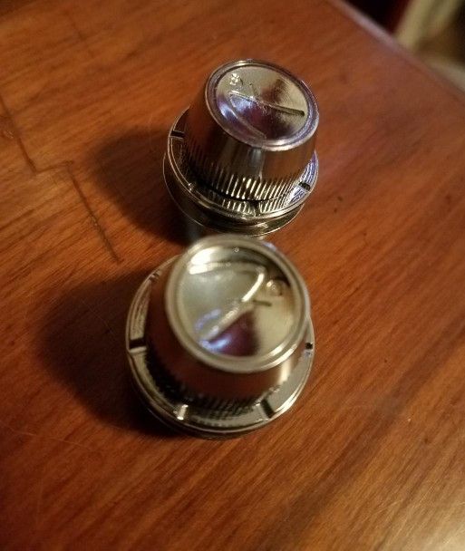 Chrome'd Fender Guitar Locks