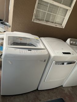 Lg Washer And Dryer Set (30 Day Warranty)