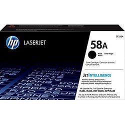 HP 58A Black Standard Yield Toner Cartridge, Prints Up to 3,000 Pages (CF258A) $70
