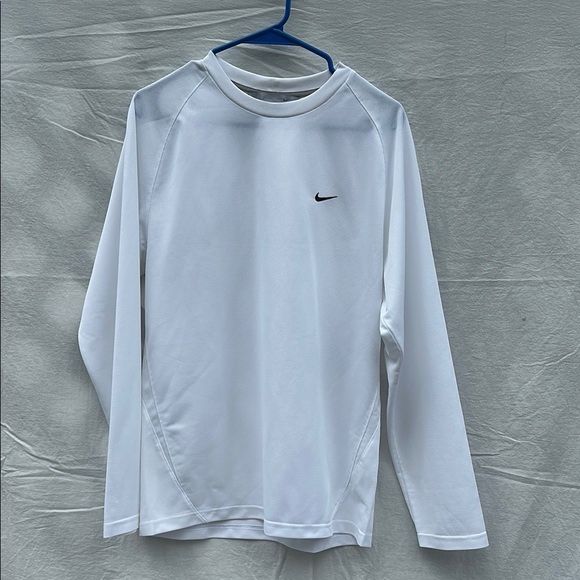 Nike Classic White Long Sleeve Top