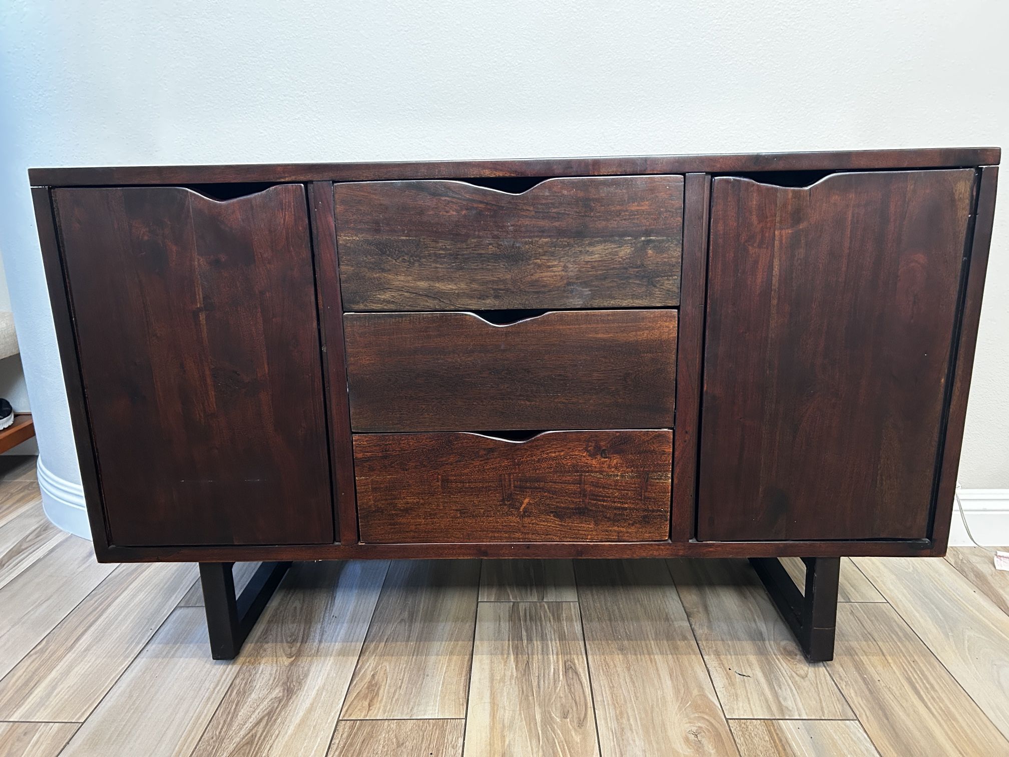 Dark Wood Cabinet