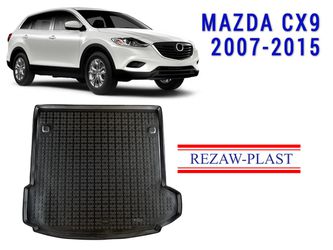 All weather trunk mat for Mazda CX-9 2007-2015 Suv 3D Custom Fit