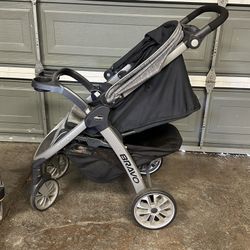 Chicco Bravo Quick Fold Travel System 