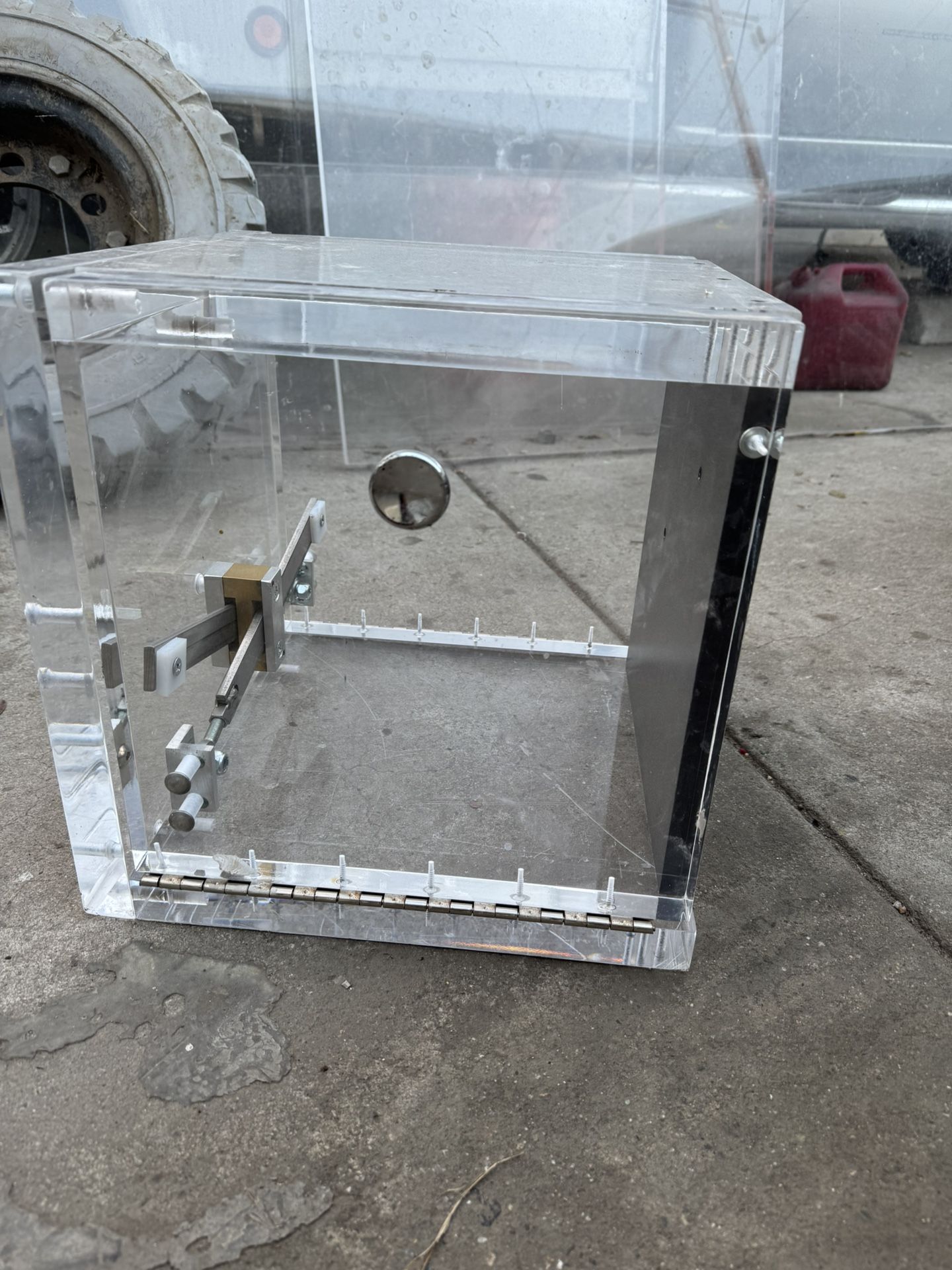 Bullet Proof Transaction Box