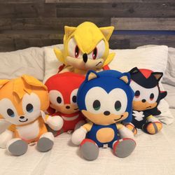 Sonic & Friends Plushies