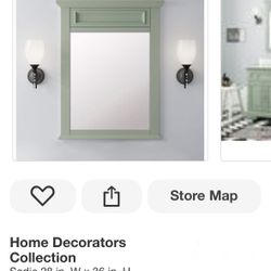 Home Decorators Collection Sadie Framed Wall Mirror