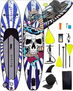 Inflatable paddle board