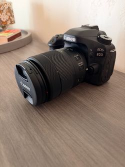 Canon EOS 80D DSLR Camera Bundle – 3 Lenses + Bag + 16GB Card