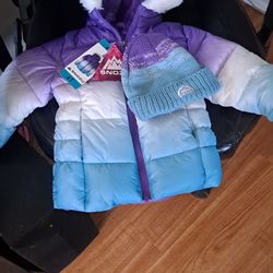 New Kids Coat And Hat 4toddler 