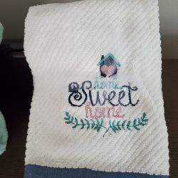 Towel  Sets. Each Have 2 Hand Towels/kitchen. Each Set
