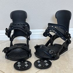 Brand New Large Custom Snowboard Bindings