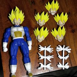 Shfiguarts super Sayian Vegta (Kong Studios Third Party)