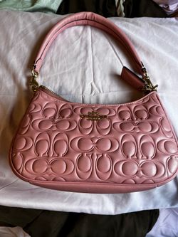 Pink Coach Teri Bag