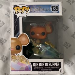 Disney Cinderella Gus Gus in Slipper Funko