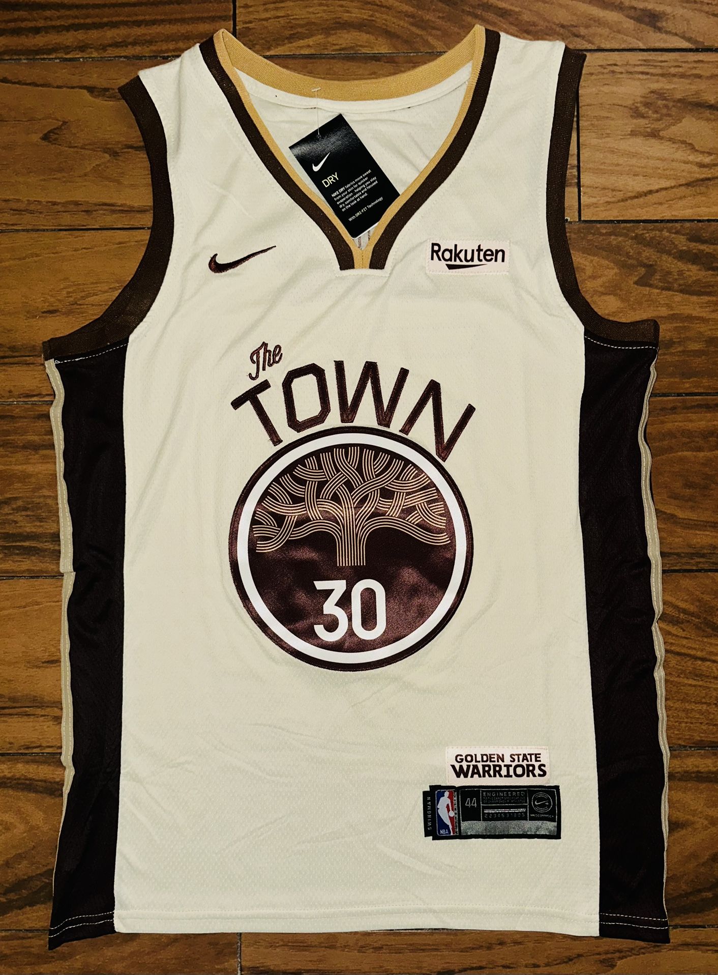 Warriors Curry The town 2025 City Edition Jersey Stitched 