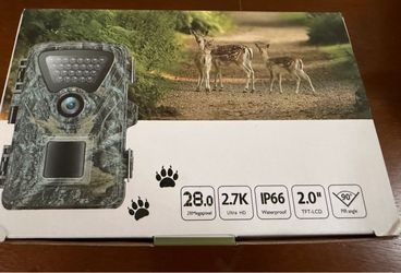 PH820 Waterproof Trail Camera (New in Box)